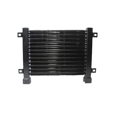 Thermal Transfer Oil Cooler M Series: 14.88 L x 18.22 W x 1.5 , 1 NPT Ports 258072